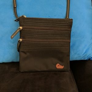 Nylon Triple Zip Bag